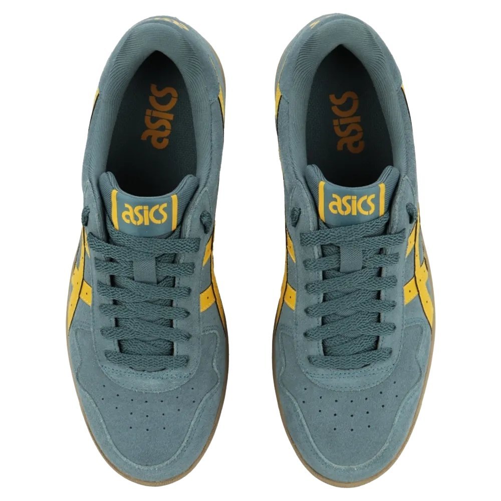 Tênis Asics Japan S Camurça Masculino Cinza/Amarelo 5
