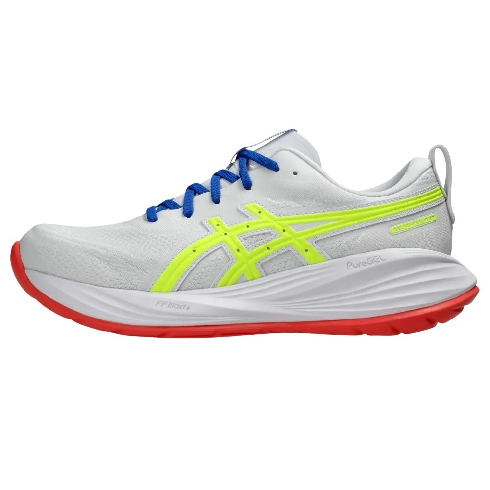 ênis Asics Gel-Cumulus 27 ATC Masculino Branco/Amarelo/Azul 4