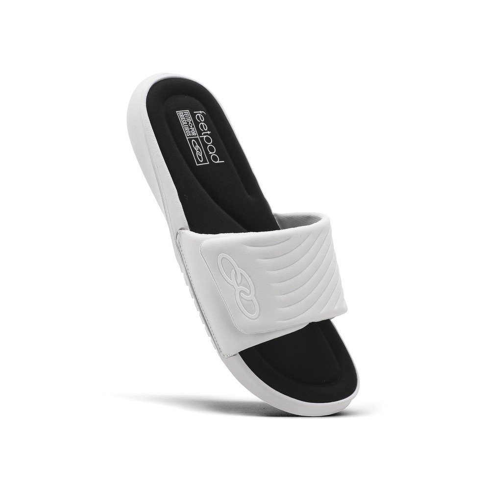 Chinelo Olympikus Melbourne 2 Masculino Branco 4