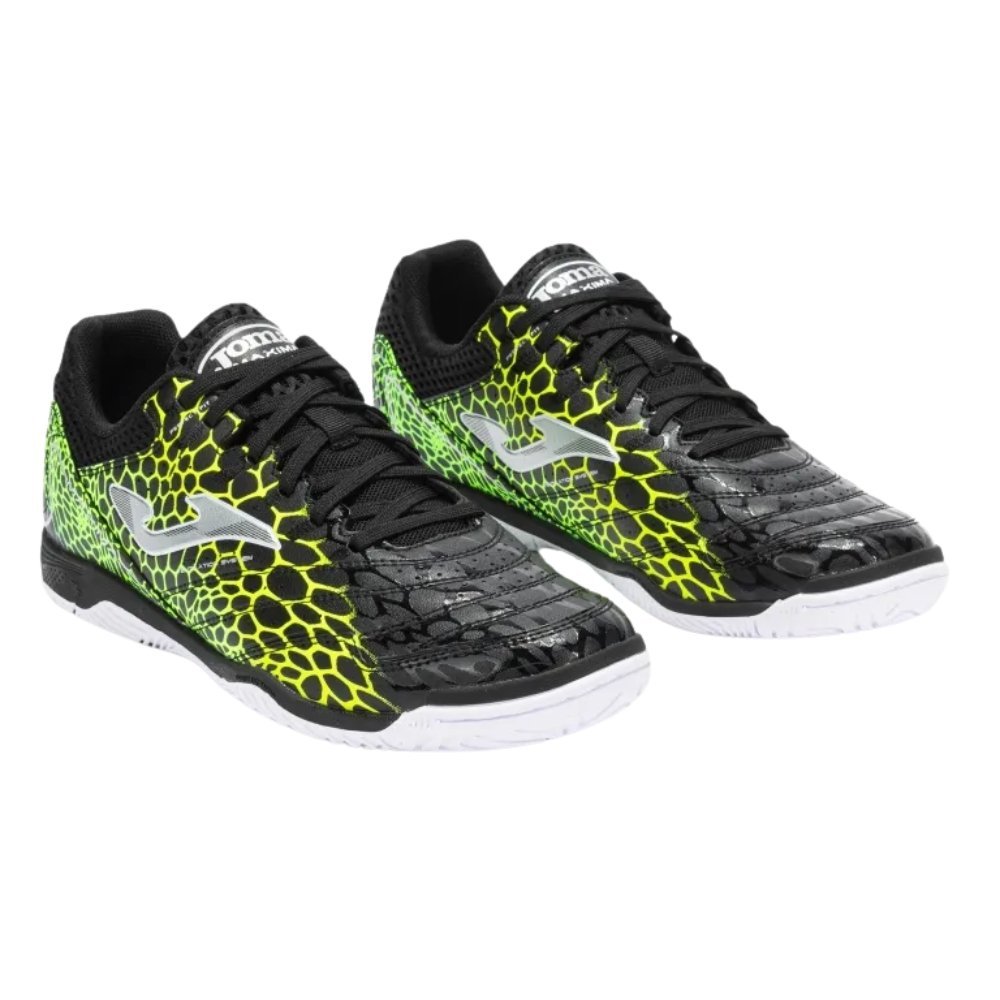 Chuteira de Futsal Joma Maxima - 253 Preto/Verde 2