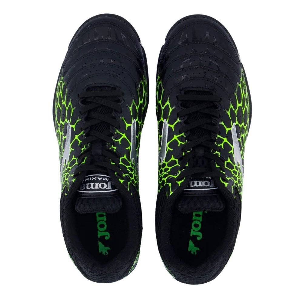 Chuteira de Futsal Joma Maxima - 253 Preto/Verde 3
