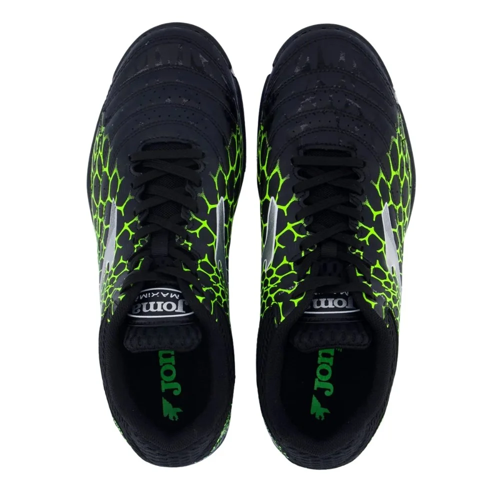 Chuteira de Futsal Joma Maxima - 253 Preto/Verde 3