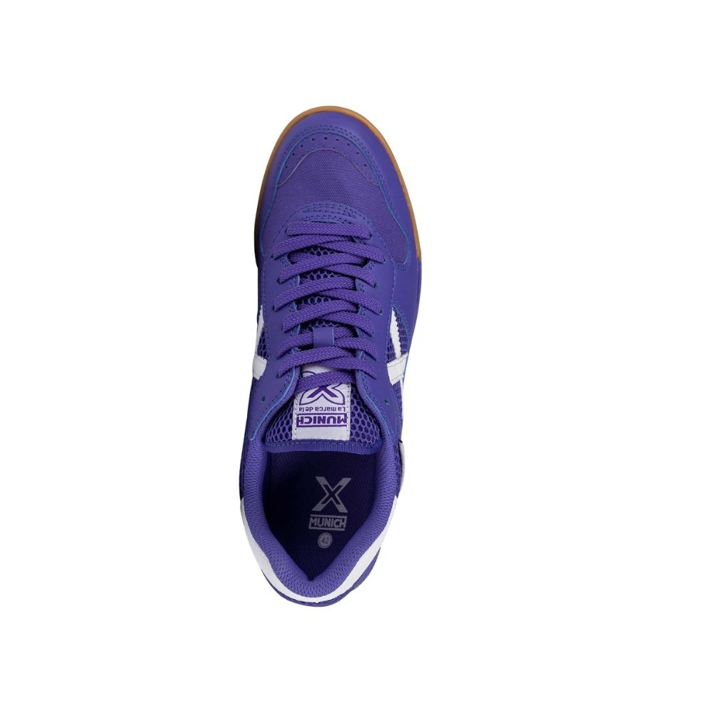 Chuteira Munich Futsal Continental V2 Azul 2