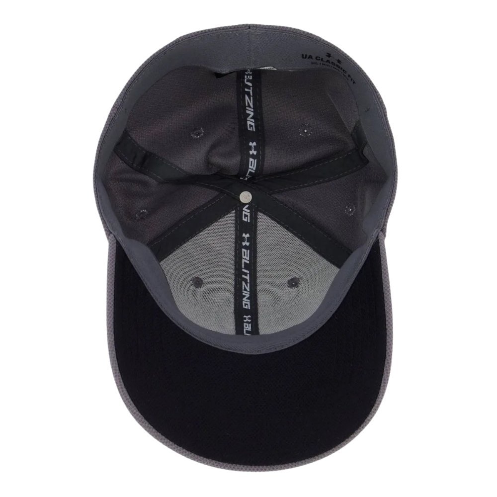 Boné Under Armour de Treino Blitzing 3.0 Grafite/Preto 4