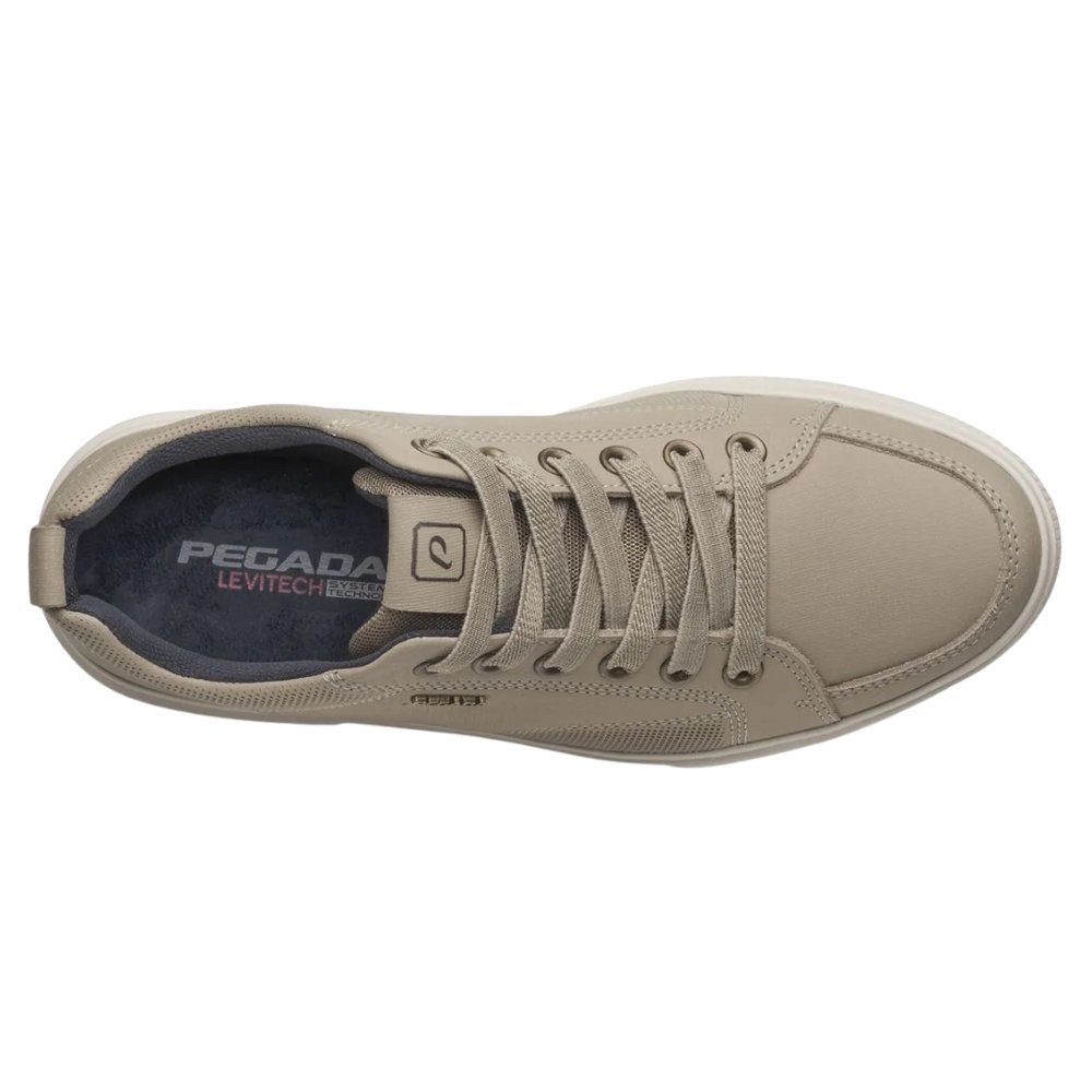 Sapatênis Pegada Couro Masculino - 111902 Areia 3