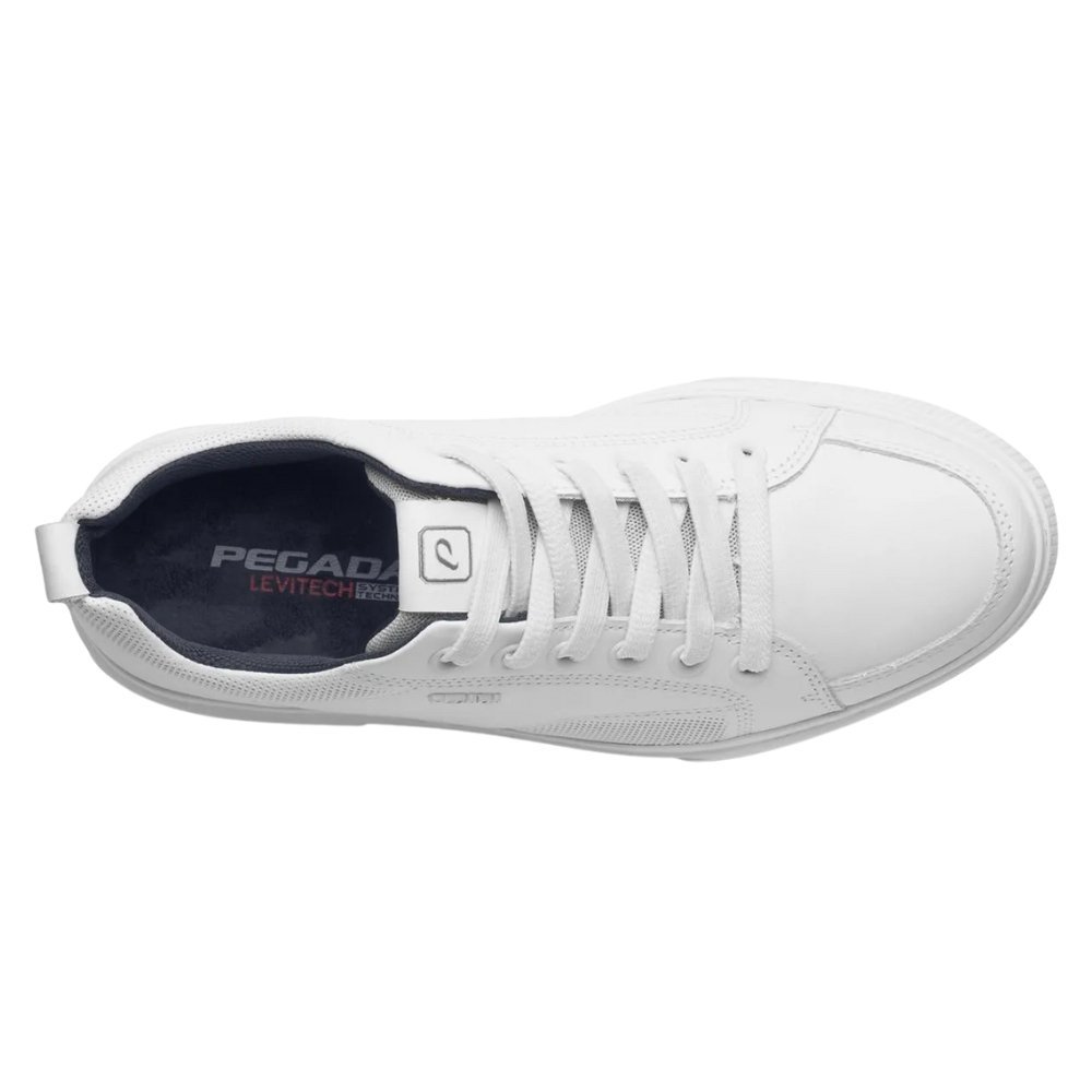 Sapatênis Pegada Couro Masculino - 111902 Branco 3