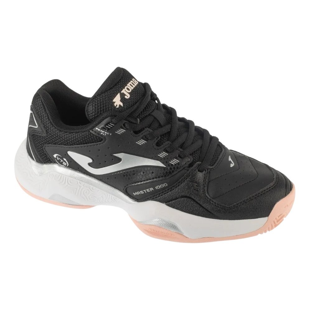 Tênis Joma Master 1000 Lady Saibro Feminino Preto/Rosa 2