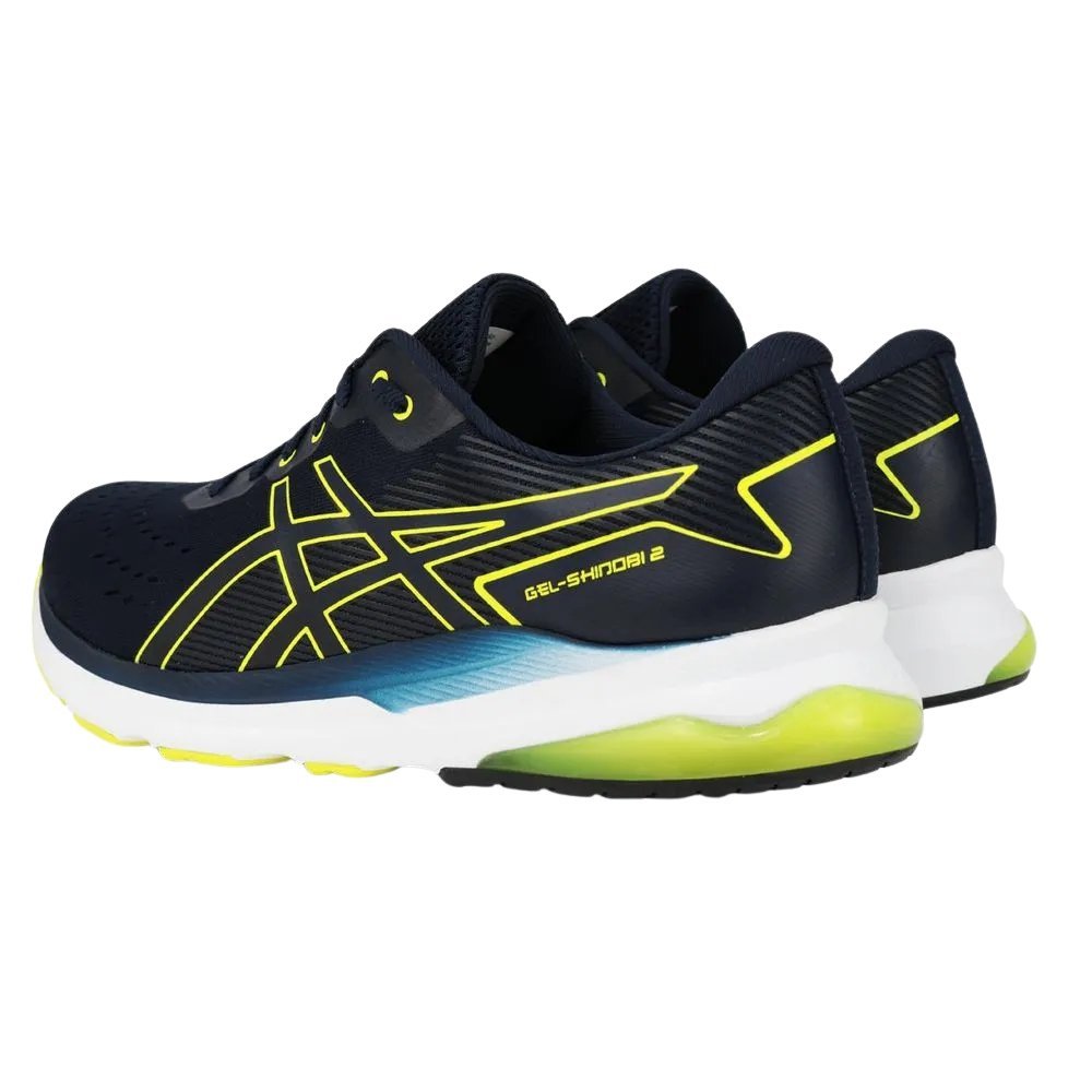 Tênis Asics Gel Shinobi 2 Masculino Azul/Amarelo 5