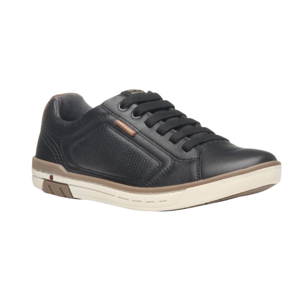 Sapatenis-Pegada-Masculino em Couro -119312 Preto 2