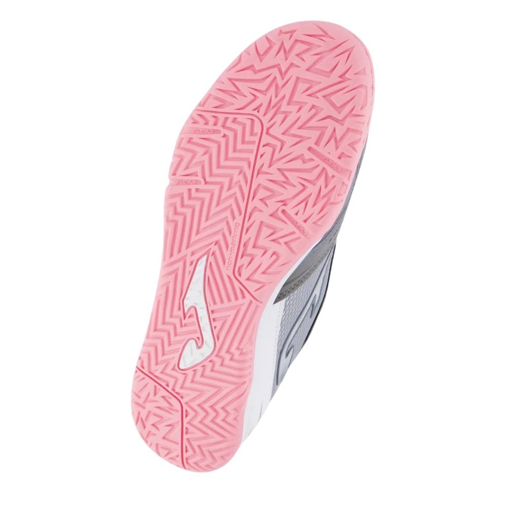 Chuteira Indoor Joma Dribling Cinza/Rosa 5