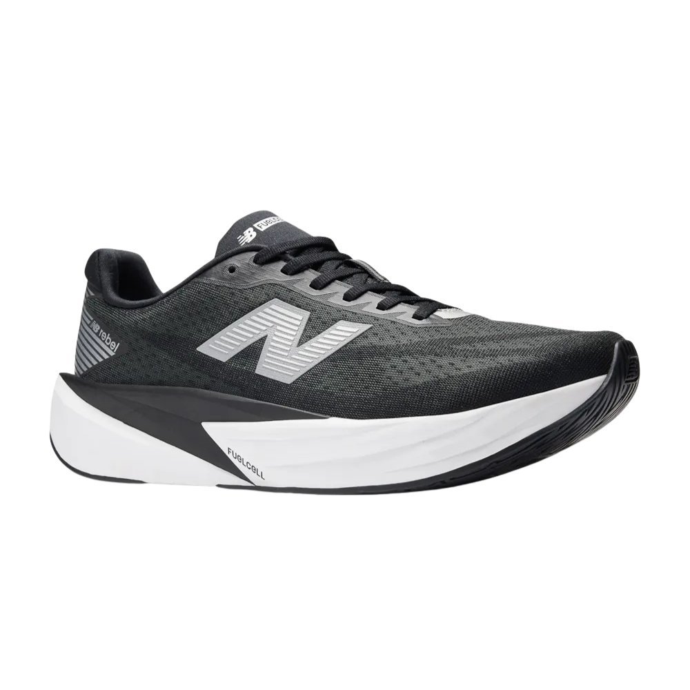 Tênis New Balance Fuelcell Rebel V5 Masculino Preto/Branco 2