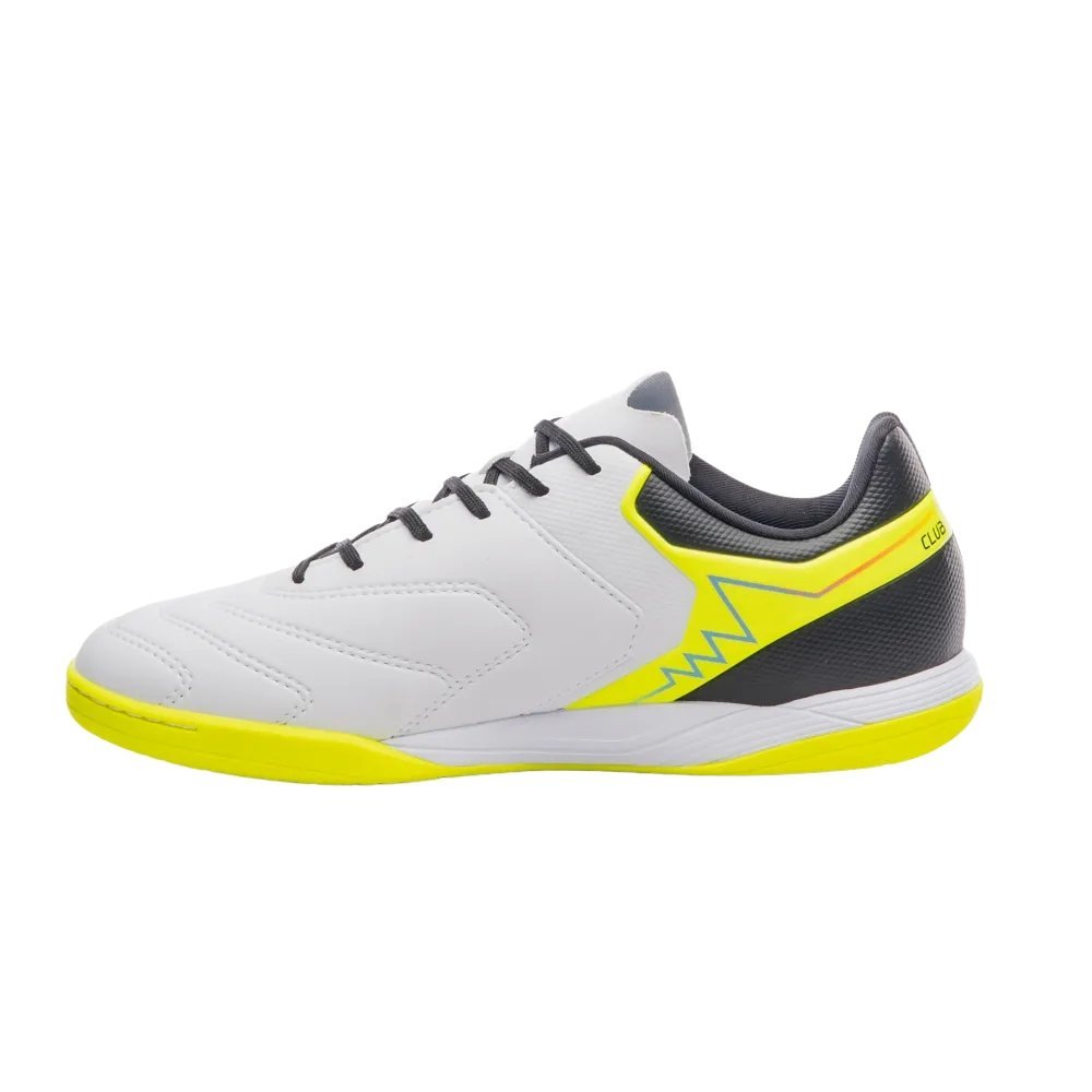Chuteira Umbro Futsal  Adamant Master Class Club Branco/Limão/Preto 4