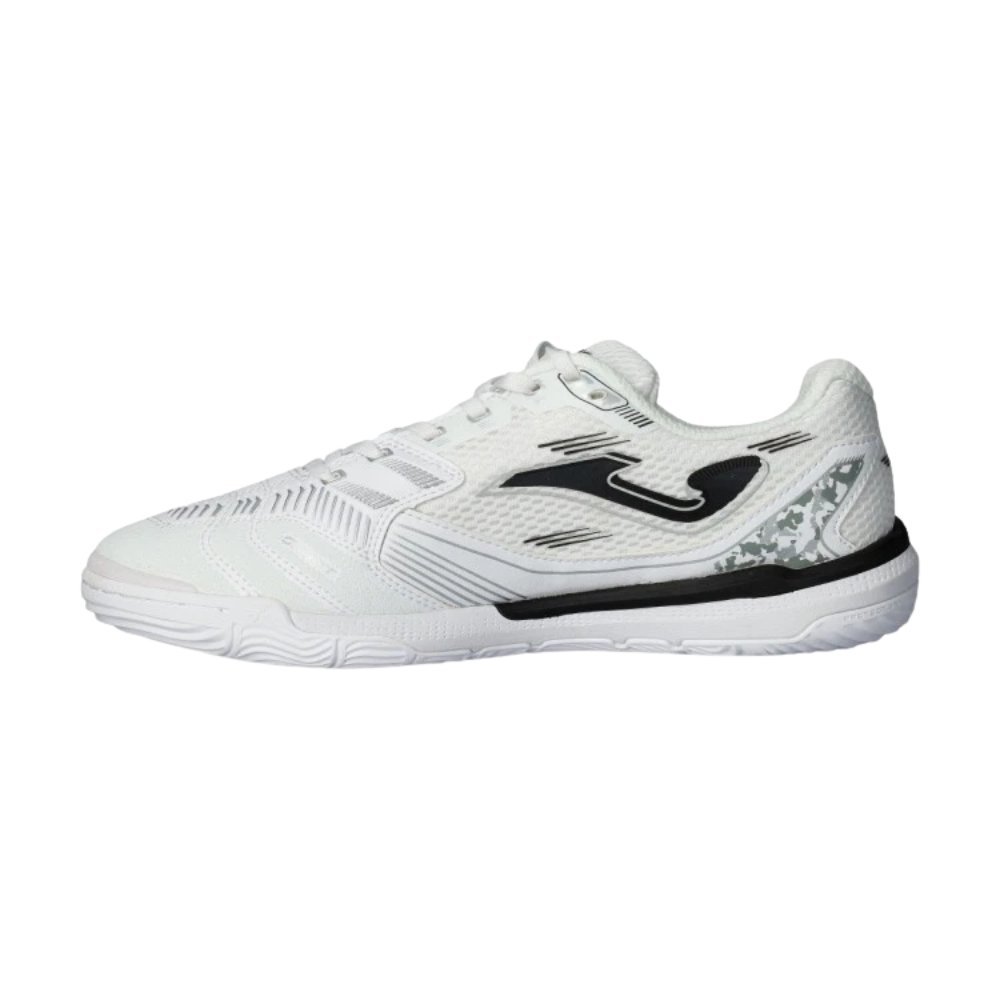 Chuteira Joma Futsal Liga 5 Masculina Branco/Preto 2