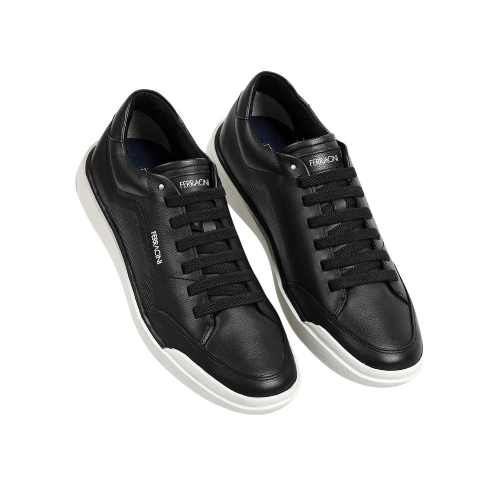 Sapatênis Ferracini Couro Star - 1064-617C Preto 3