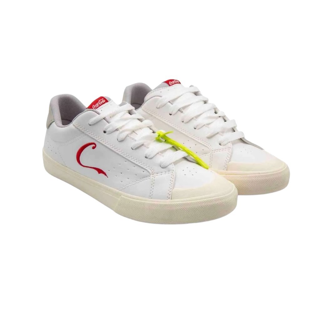 Tênis Coca Cola Alliance Town Branco/Vermelho 2