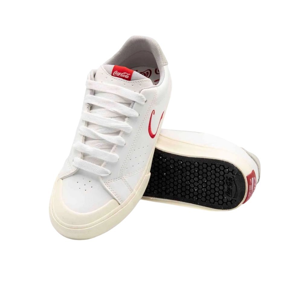 Tênis Coca Cola Alliance Town Branco/Vermelho 4