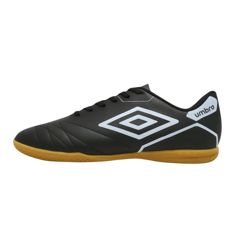 Chuteira Umbro Futsal Manchester Preto/Branco 2