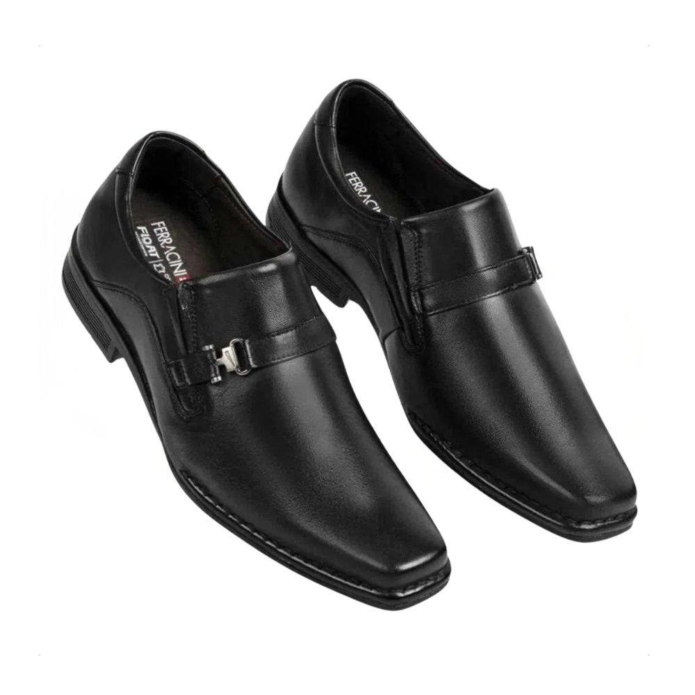 Sapato Ferracini Couro Ambience 5331285G Preto 3