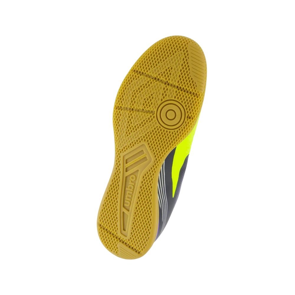 Chuteira Umbro Futsal Techno II Masculina Verde Limão/Preto 5