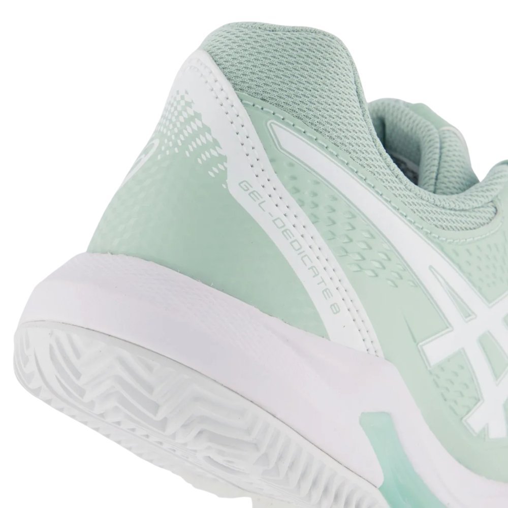 Tênis Asics Gel Dedicate 8 Clay Feminino Verde Claro 5