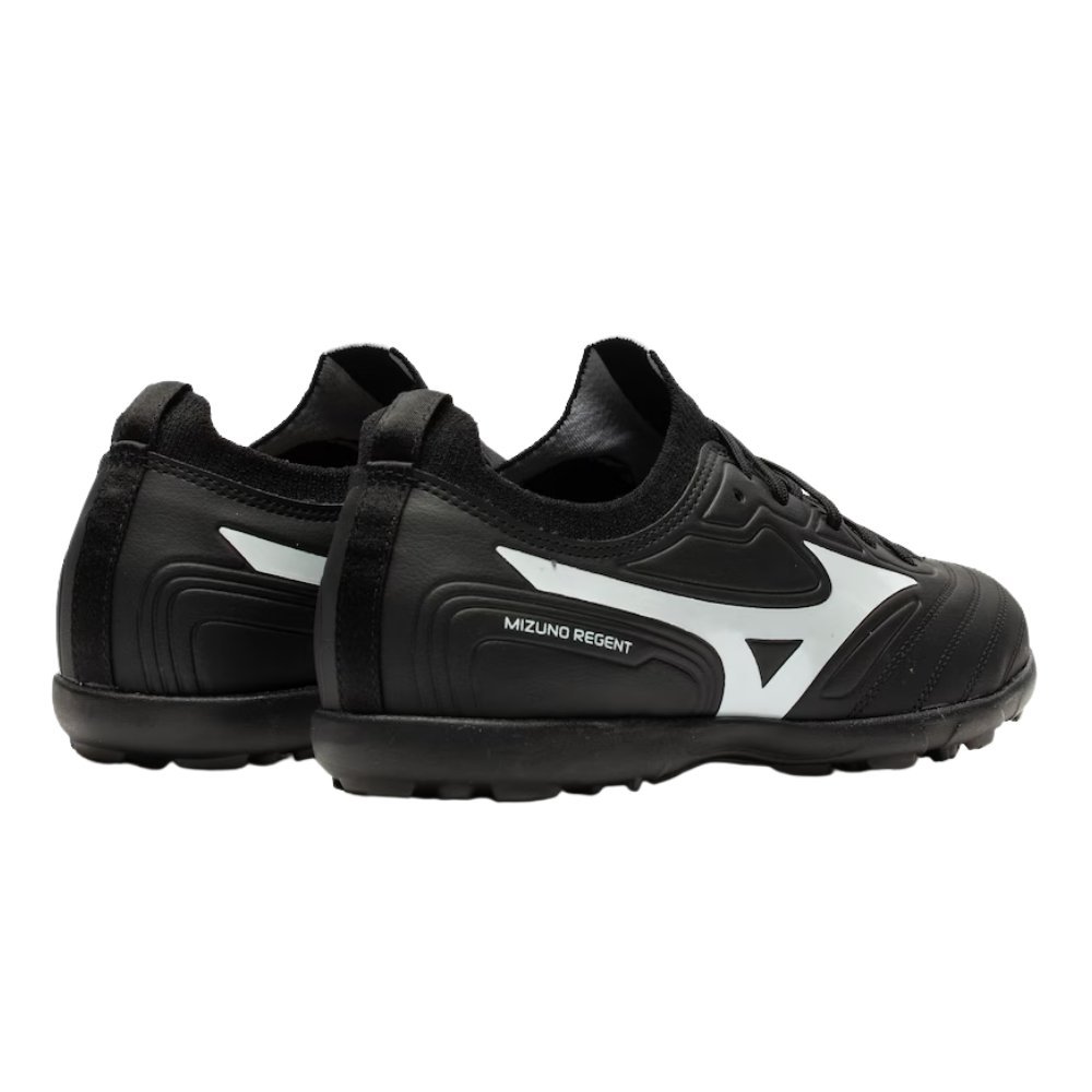 Chuteira Mizuno Regent AS Masculina Preto/Branco 4