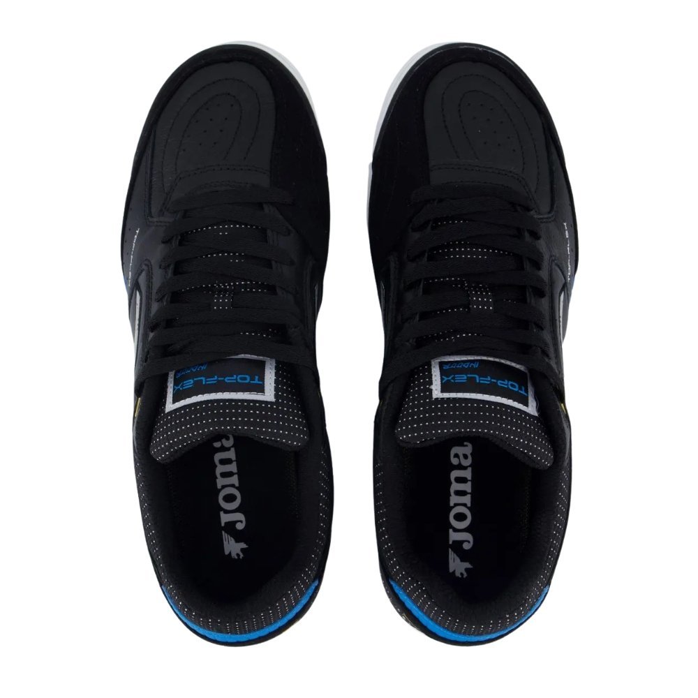 Chuteira Joma Futsal Top Flex Rebound Indoor Preto/Azul 2