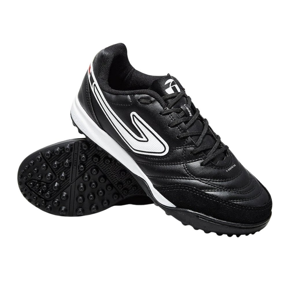 Chuteira Topper Maestro Club V Society Preto/Branco 2