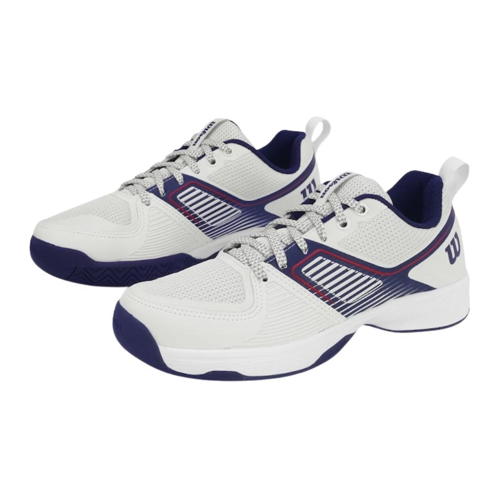 Tênis Wilson Ace 3.0 Masculino Branco/Azul Marinho 2