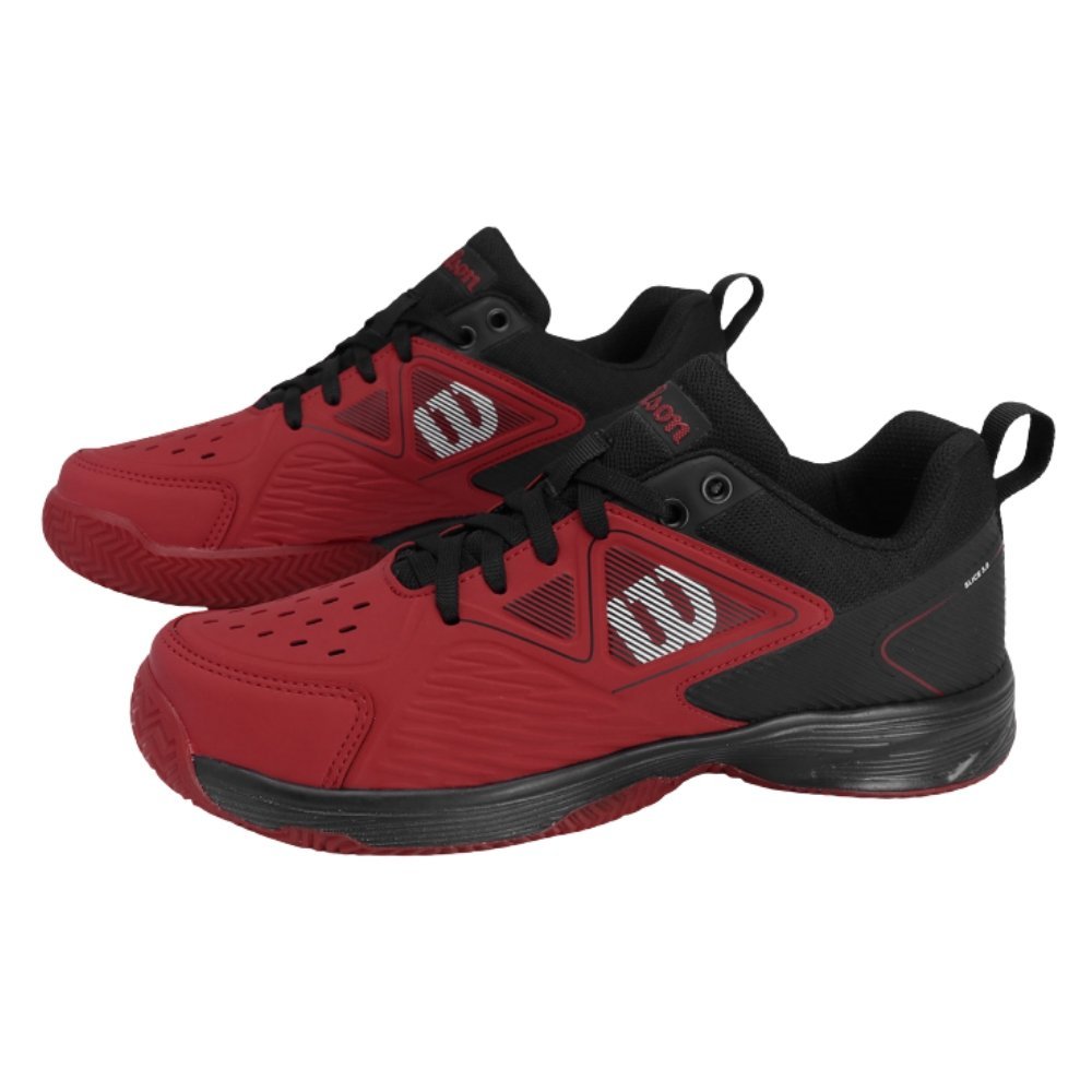 Tênis Wilson Slice 3.0 Clay Masculino Vermelho/Preto 2