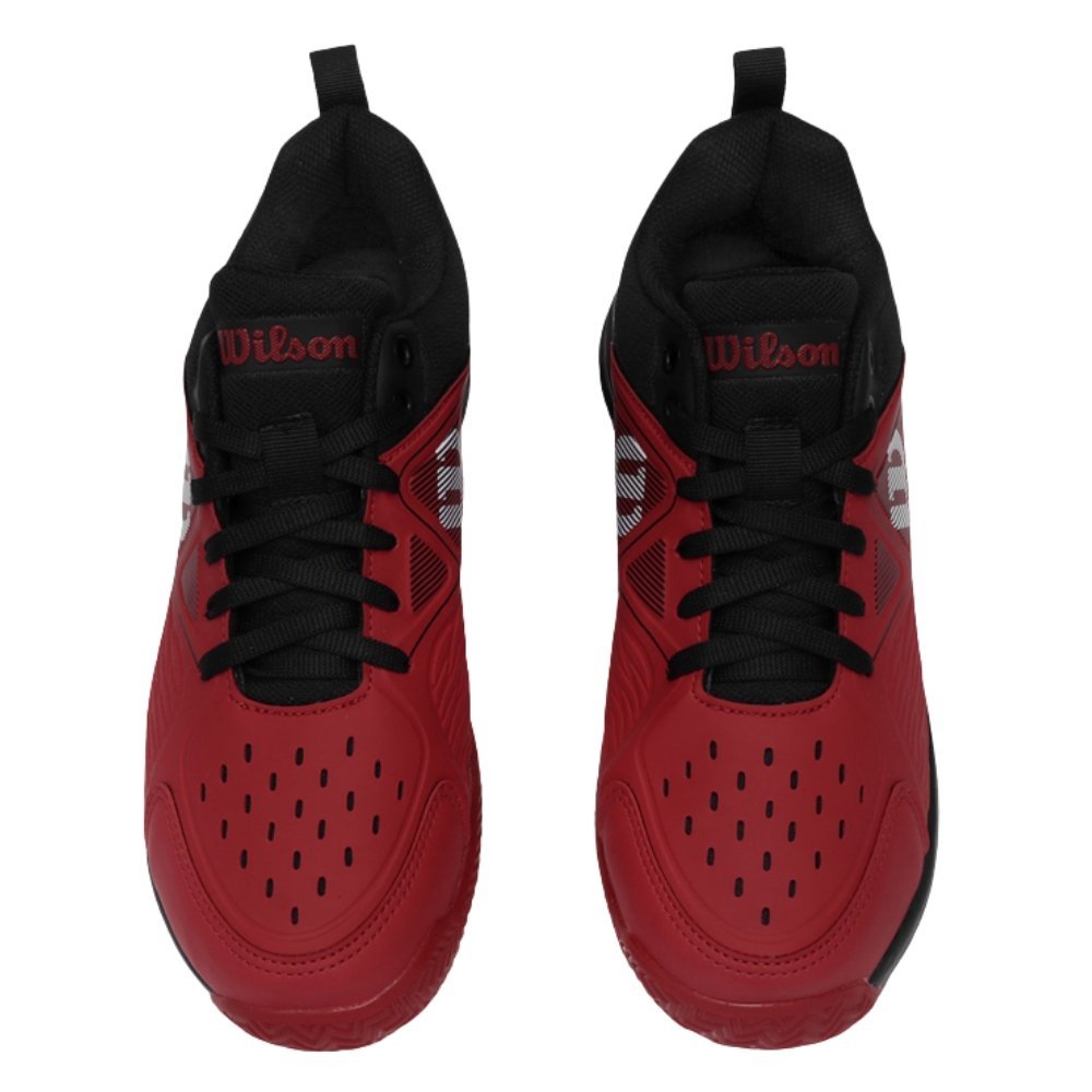 Tênis Wilson Slice 3.0 Clay Masculino Vermelho/Preto 3