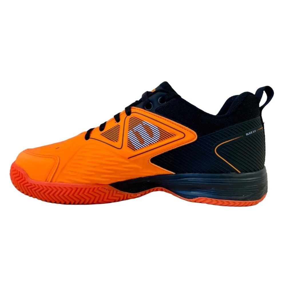 Tênis Wilson Slice 3.0 Clay Masculino Laranja/Preto 2