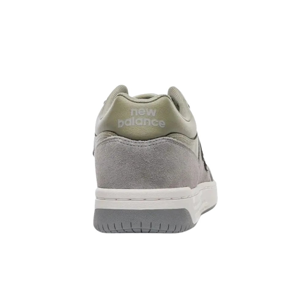 Tênis New Balance 480 Low Unissex Cinza/Verde 5