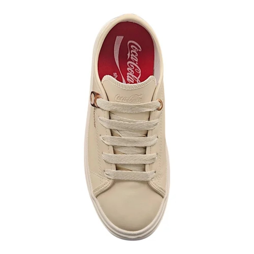 Tênis Coca Cola Harmony Class Town Feminino Off White 3