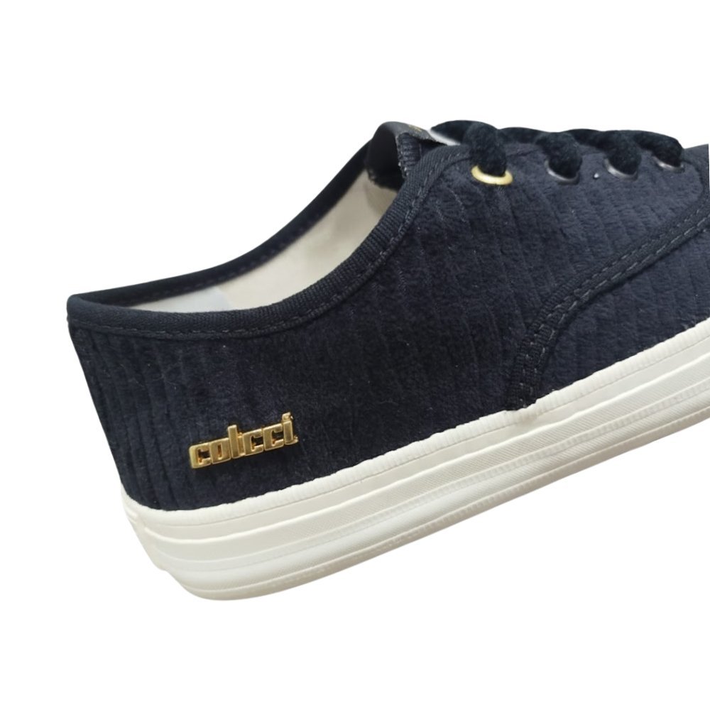 Tênis Colcci Velour Feminino Preto 3