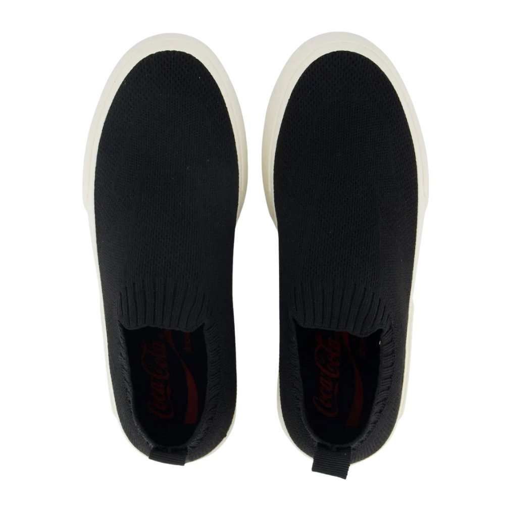 Tênis Coca Cola Stamp Capri Feminino Preto 3