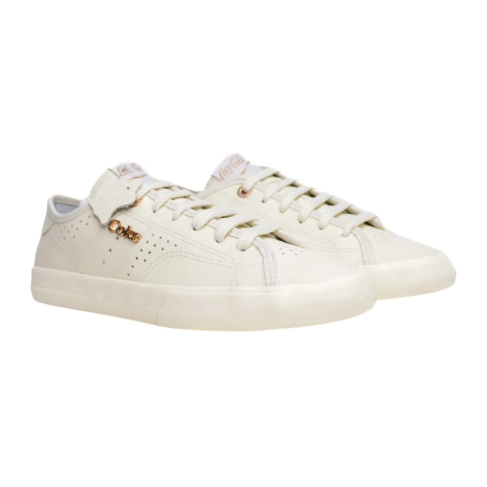 Tênis Coca Cola Horizon Feminino Off White 2