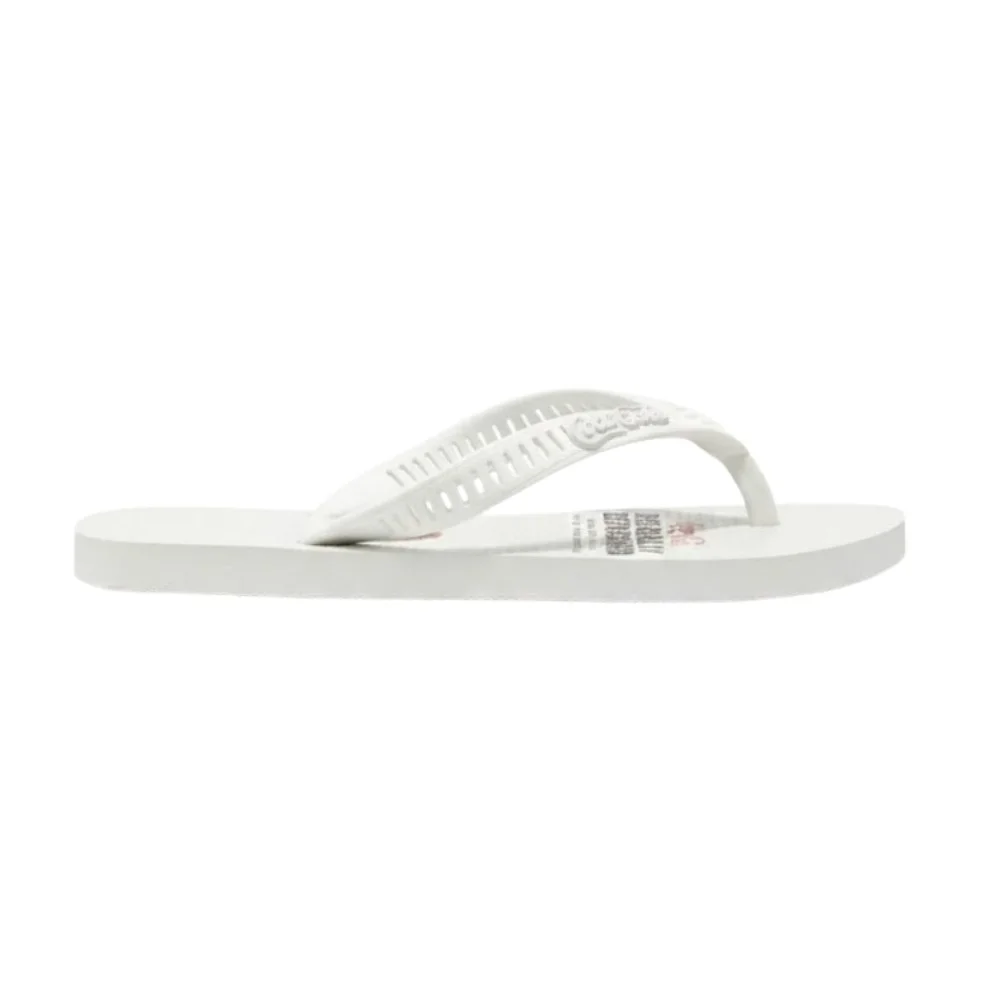 Chinelo Coca Cola Live Since 1886 Masculino Branco 2