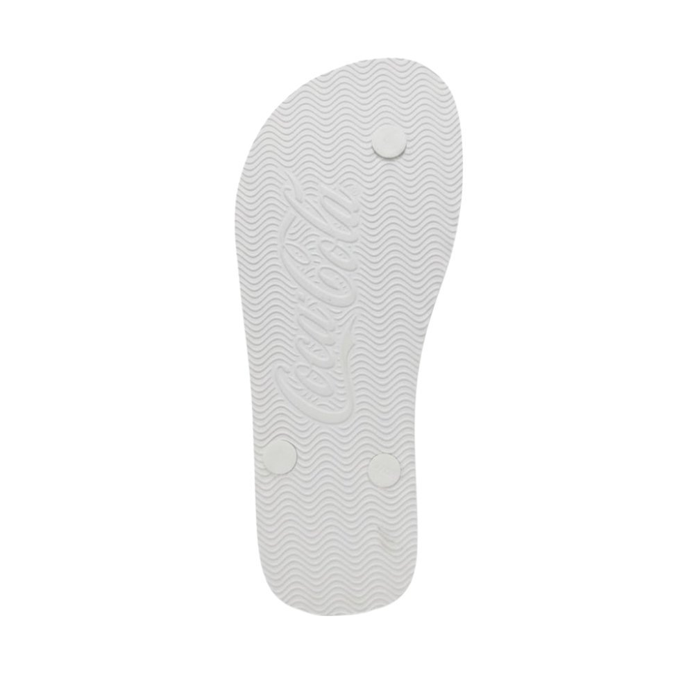 Chinelo Coca Cola Live Since 1886 Masculino Branco 4