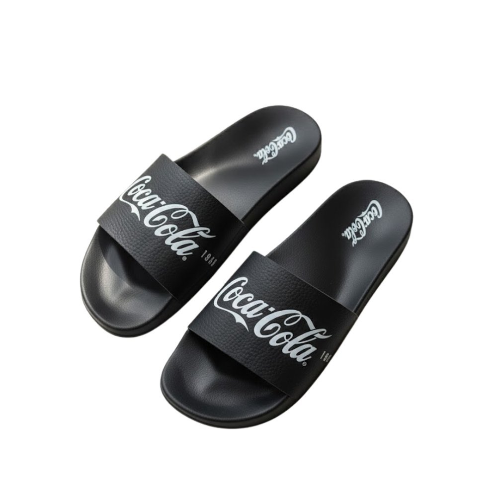Chinelo Coca Cola Slide 1886 Masculino Preto 3