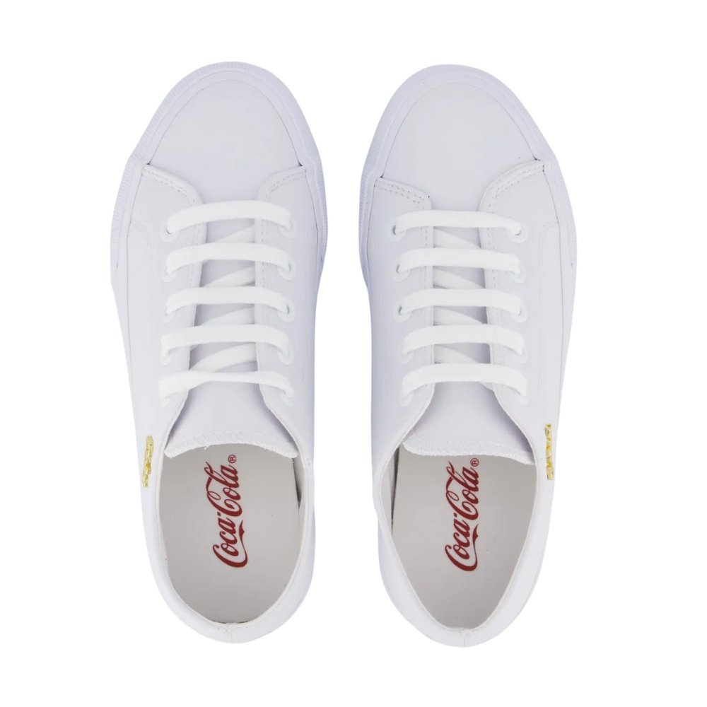 Tênis Coca Cola Sandy Town Feminino Branco 3