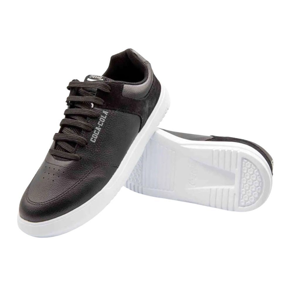 Tênis Coca Cola Drift Town Masculino Marrom 4
