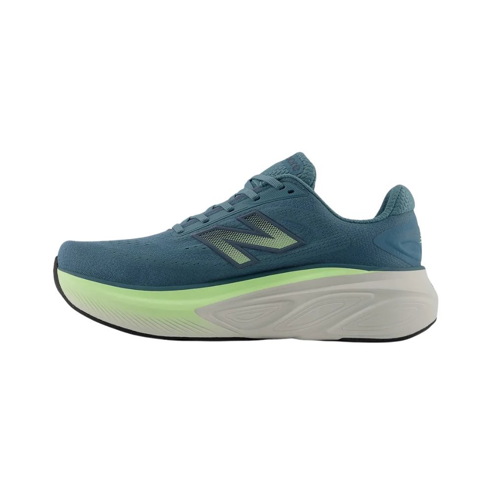 Tênis New Balance Fresh Foam X More V6 Masculino Azul/Verde 2