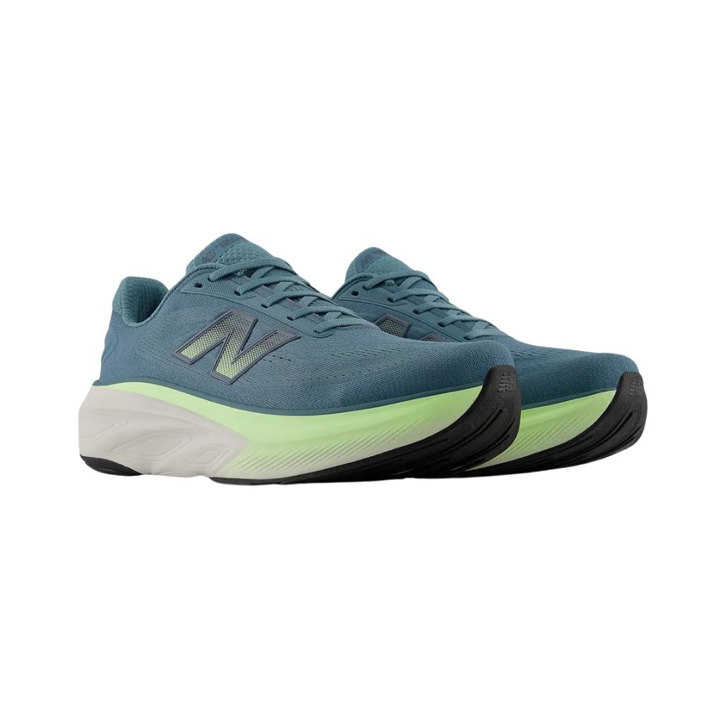 Tênis New Balance Fresh Foam X More V6 Masculino Azul/Verde 3