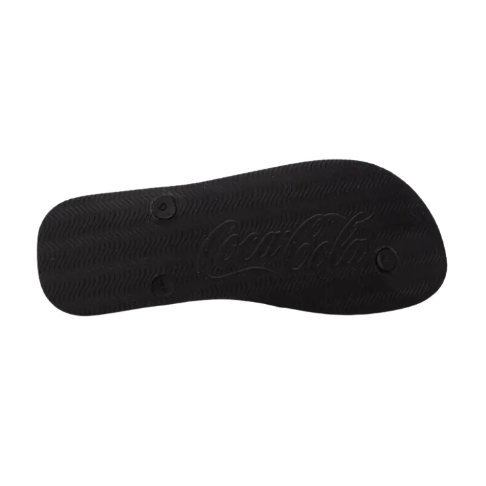 Chinelo Coca Cola Share A Coke Masculino Preto 4