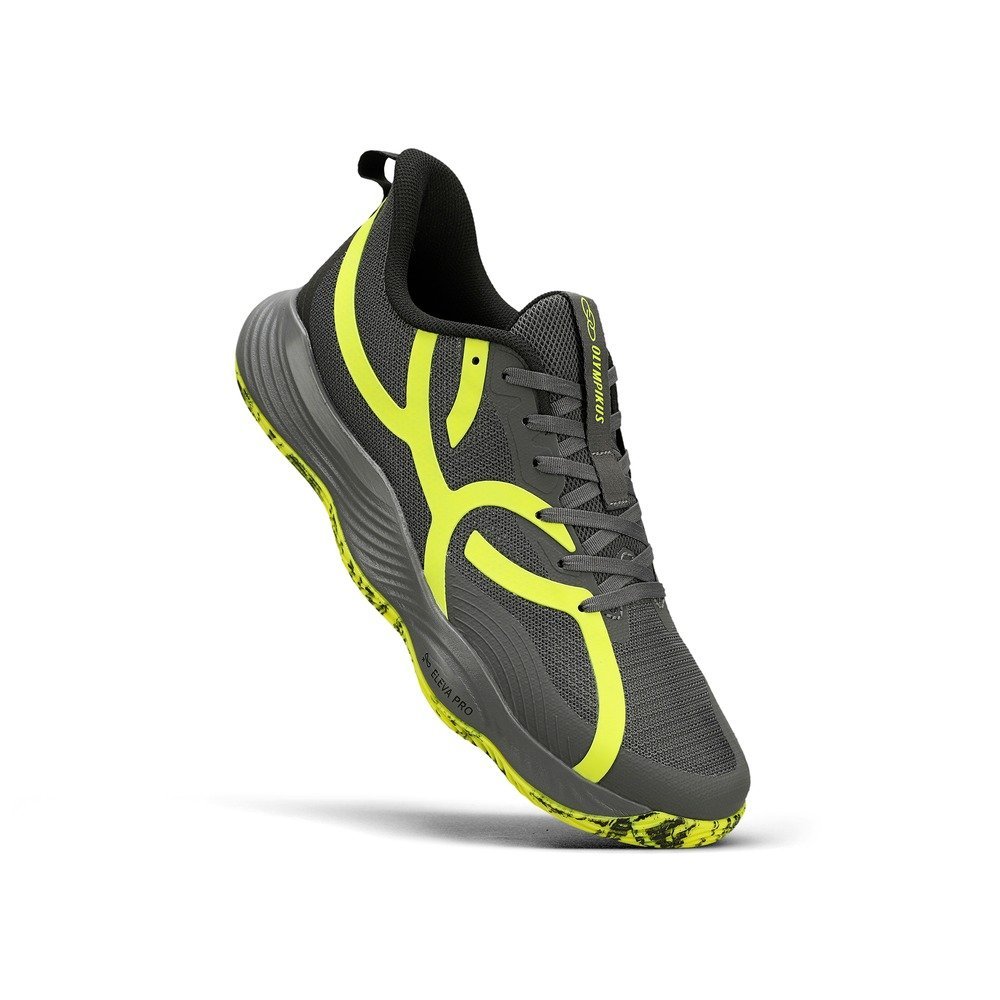 Tênis Olympikus Qu4dra 2 Masculino Cinza/Verde 3