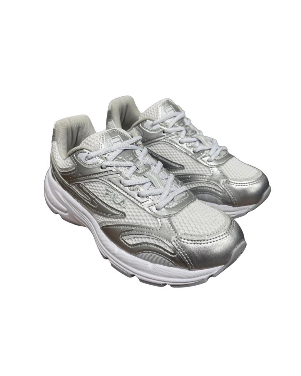 Tênis Fila Runner 2K Feminino Branco/Prata 3