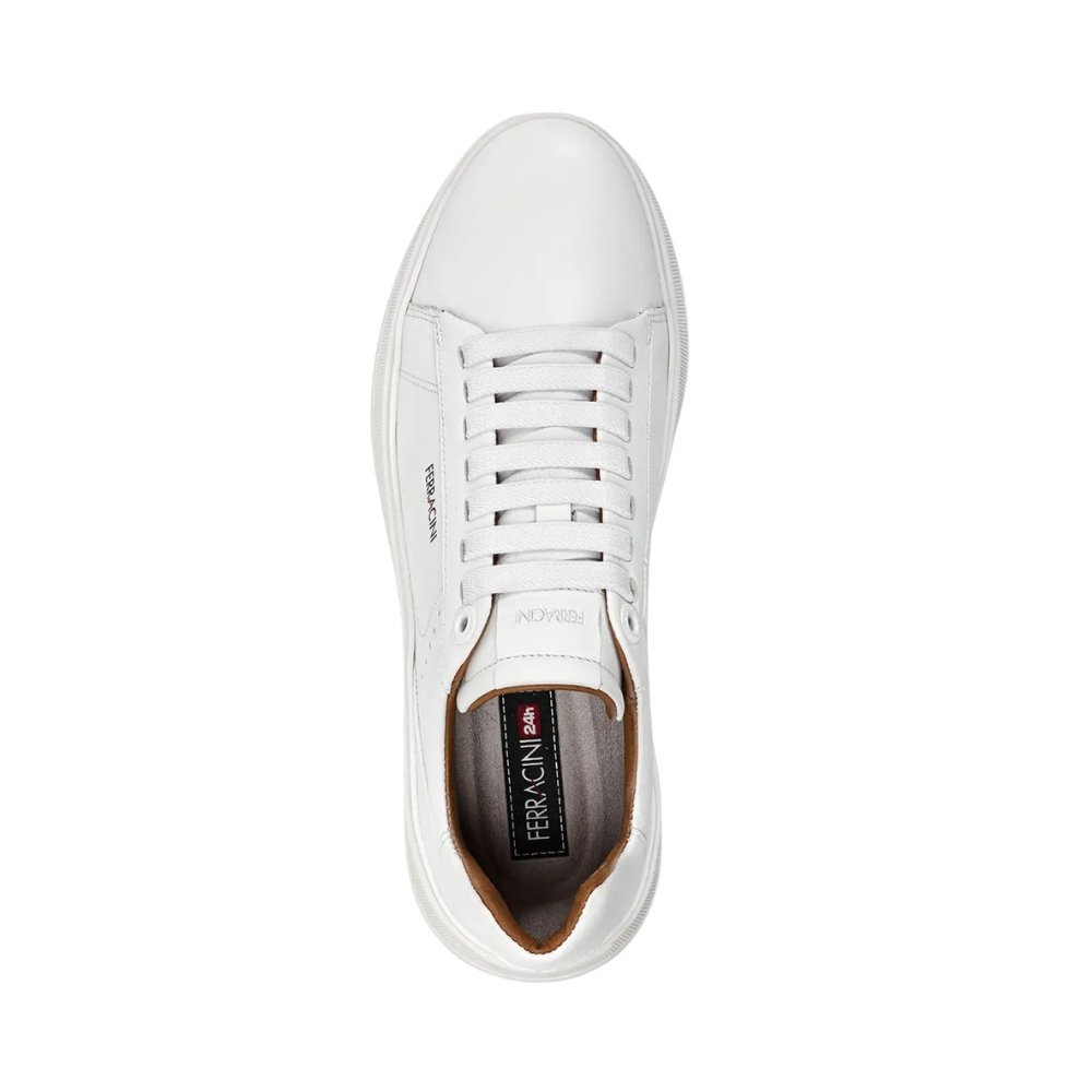 Sapatênis Ferracini Logan Couro 9312678C Branco 3
