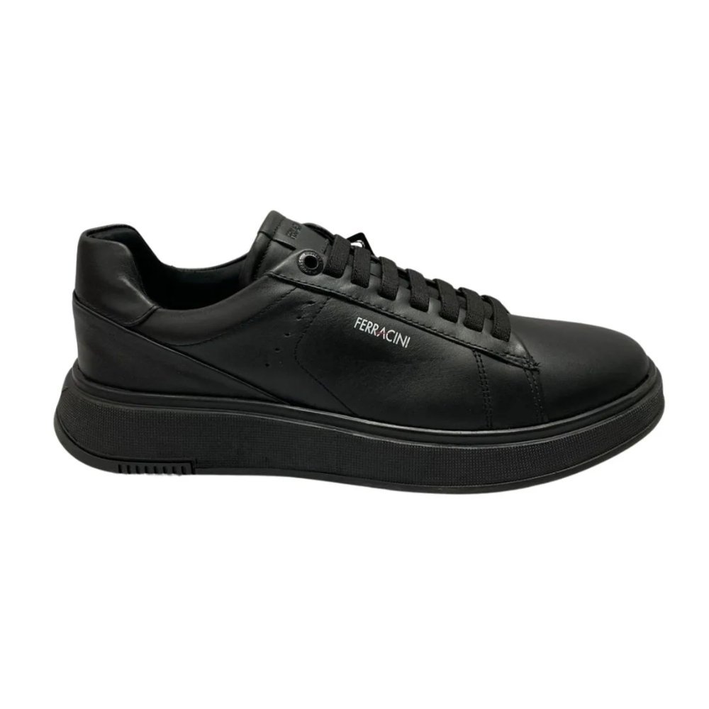 Sapatênis Ferracini Logan Couro 9312678B Preto 2