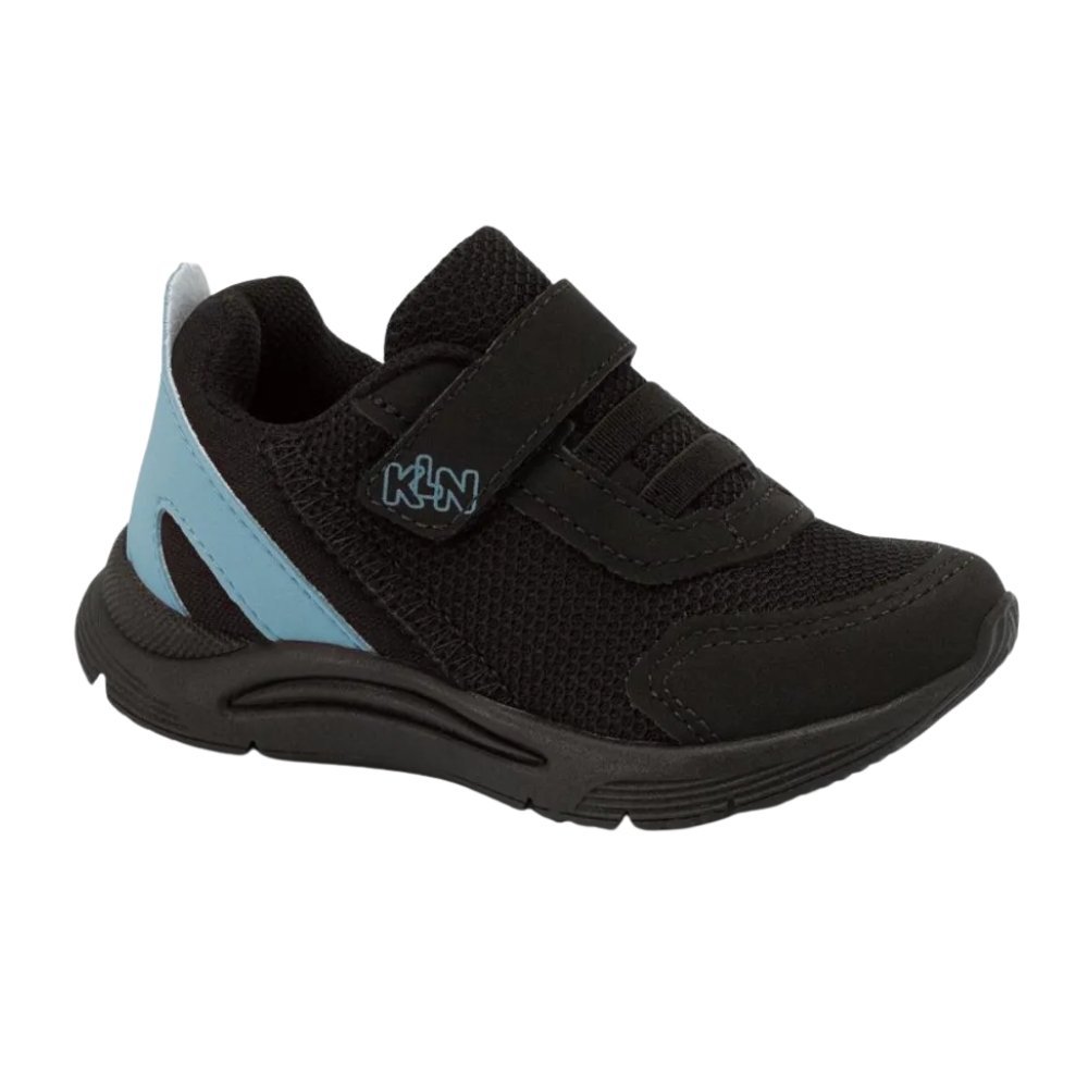 Tênis Klin New Sport Mini Infantil - 19912 Preto/Azul 3