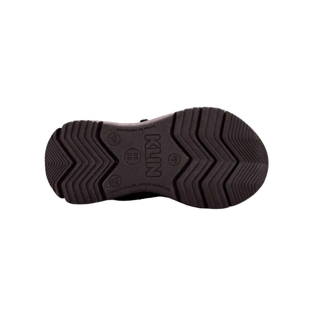 Tênis Klin New Sport Mini Infantil - 19912 Preto/Azul 4